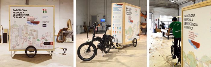 Expobike. Remolque. Diseño de exposición itinerante