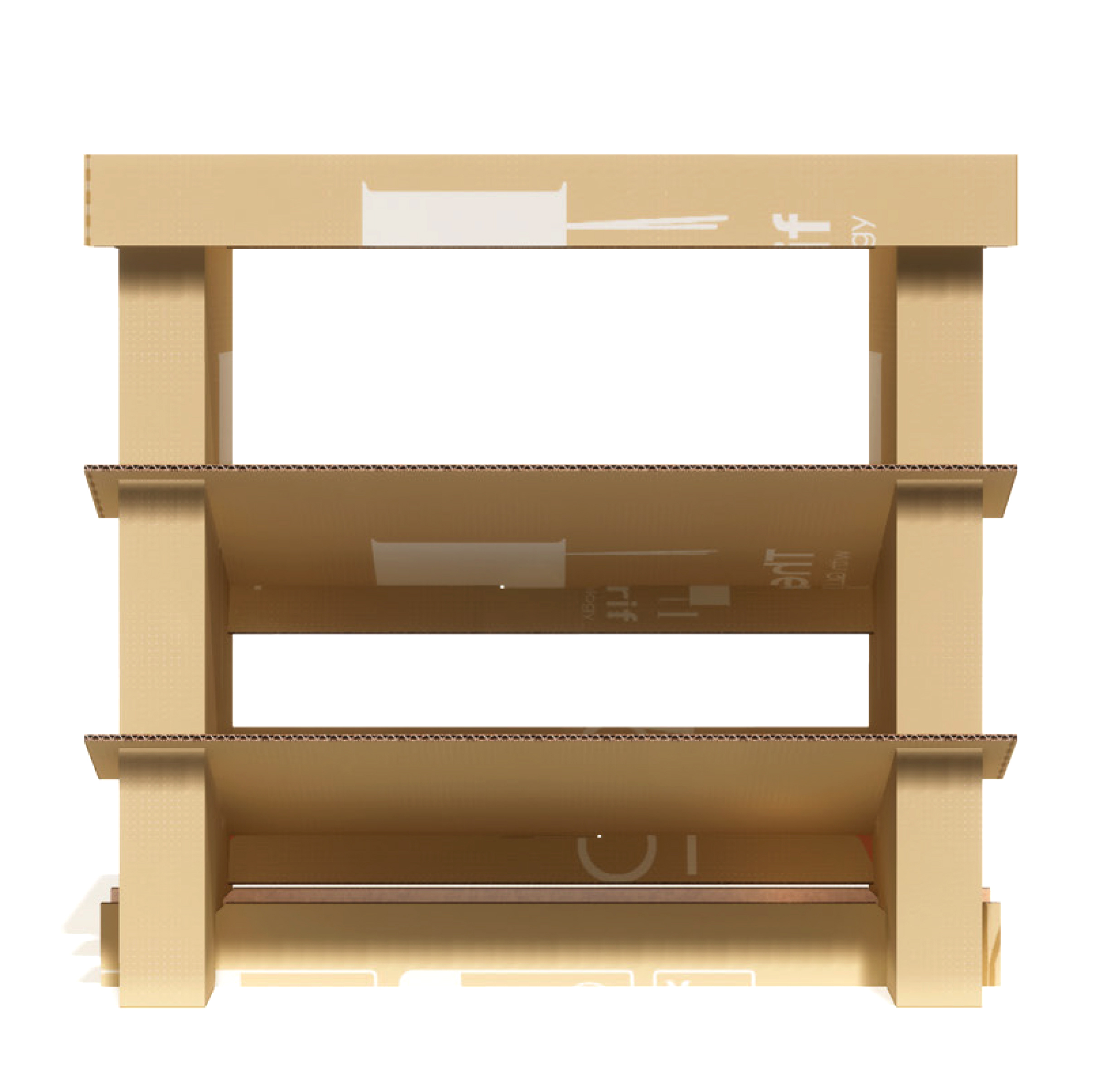 diseño zapatero concurso packaging mobiliario de cartón