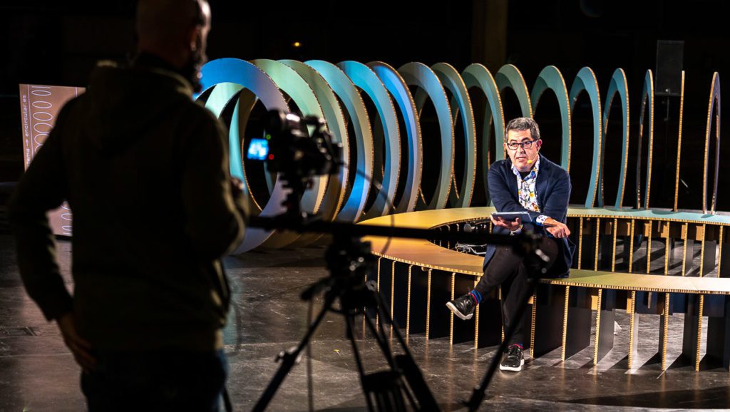 live stream event design cardboard cartonlab