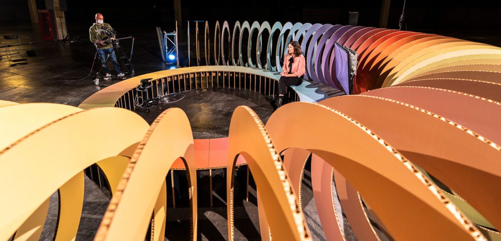 cardboard design for live stream events