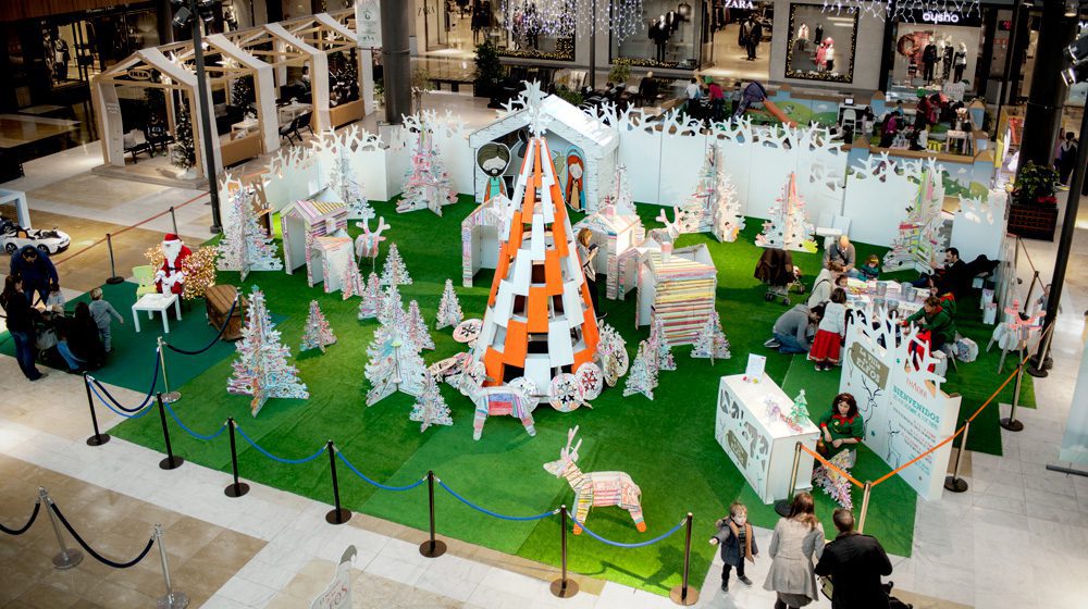 Decoración navideña ecológica personalizada