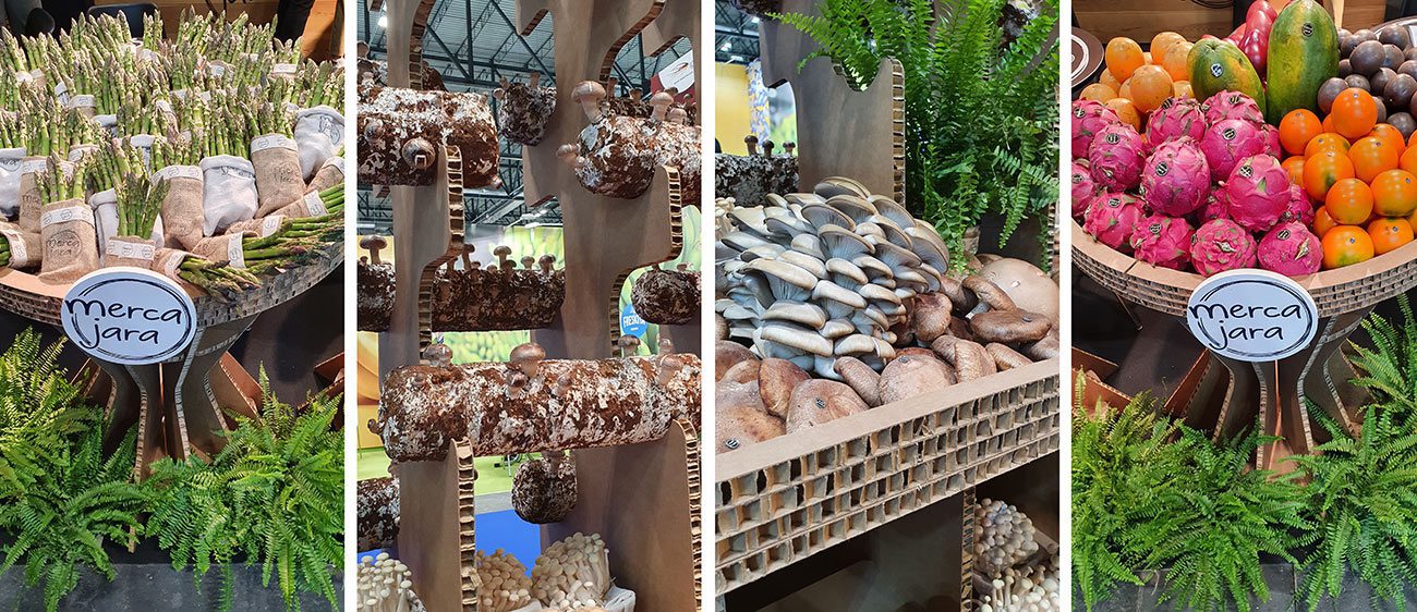 Detalles de stand Mercajara en Fruit Attraction.