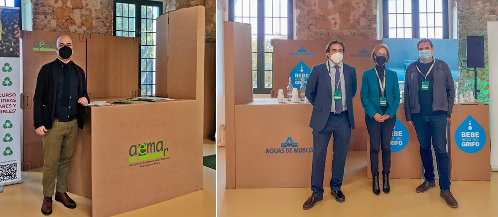 Diseño de espacios para ferias. Mostradores Tuk