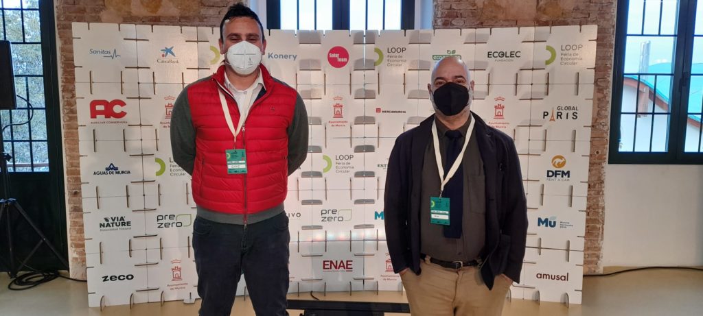 Diseño para feria de economía circular. Photocall modular.