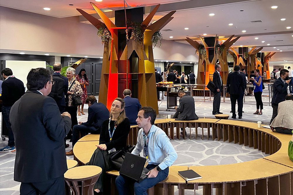 Diseño carton evento SW22 en Hilton Miami