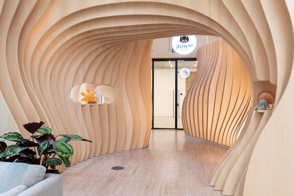 Diseño paramétrico de espacios. Jellycat frontal