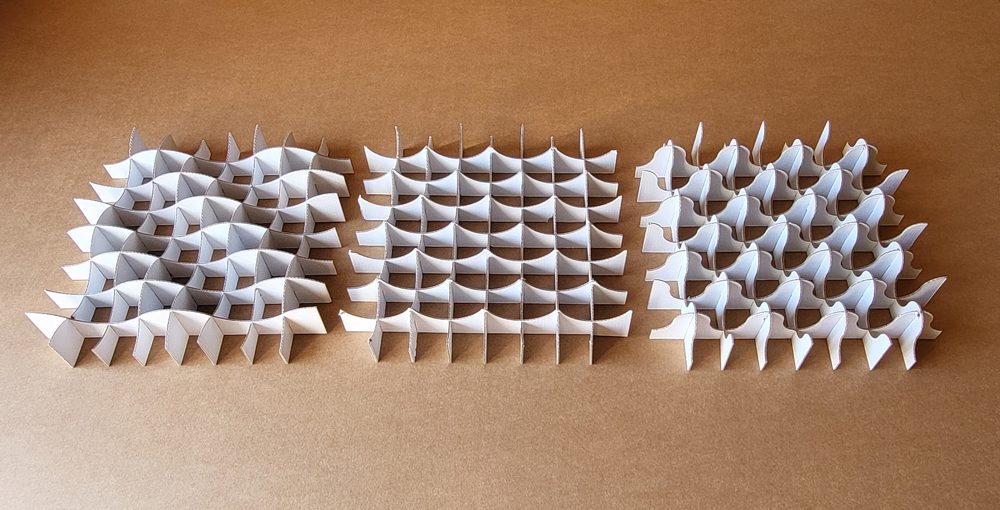 Maquetas para techo acústico