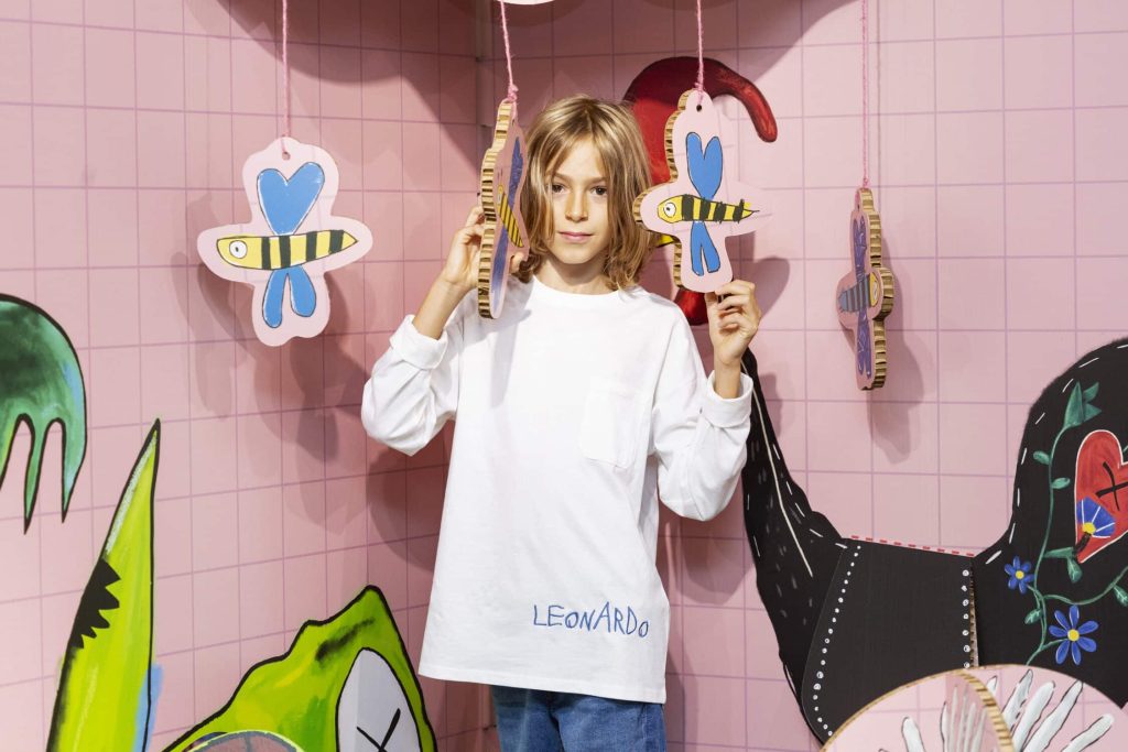 Leonardo, ilustrador de los biombos de cartón