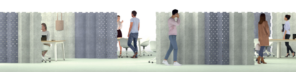 Modelos de separador de espacios modular combinados. 