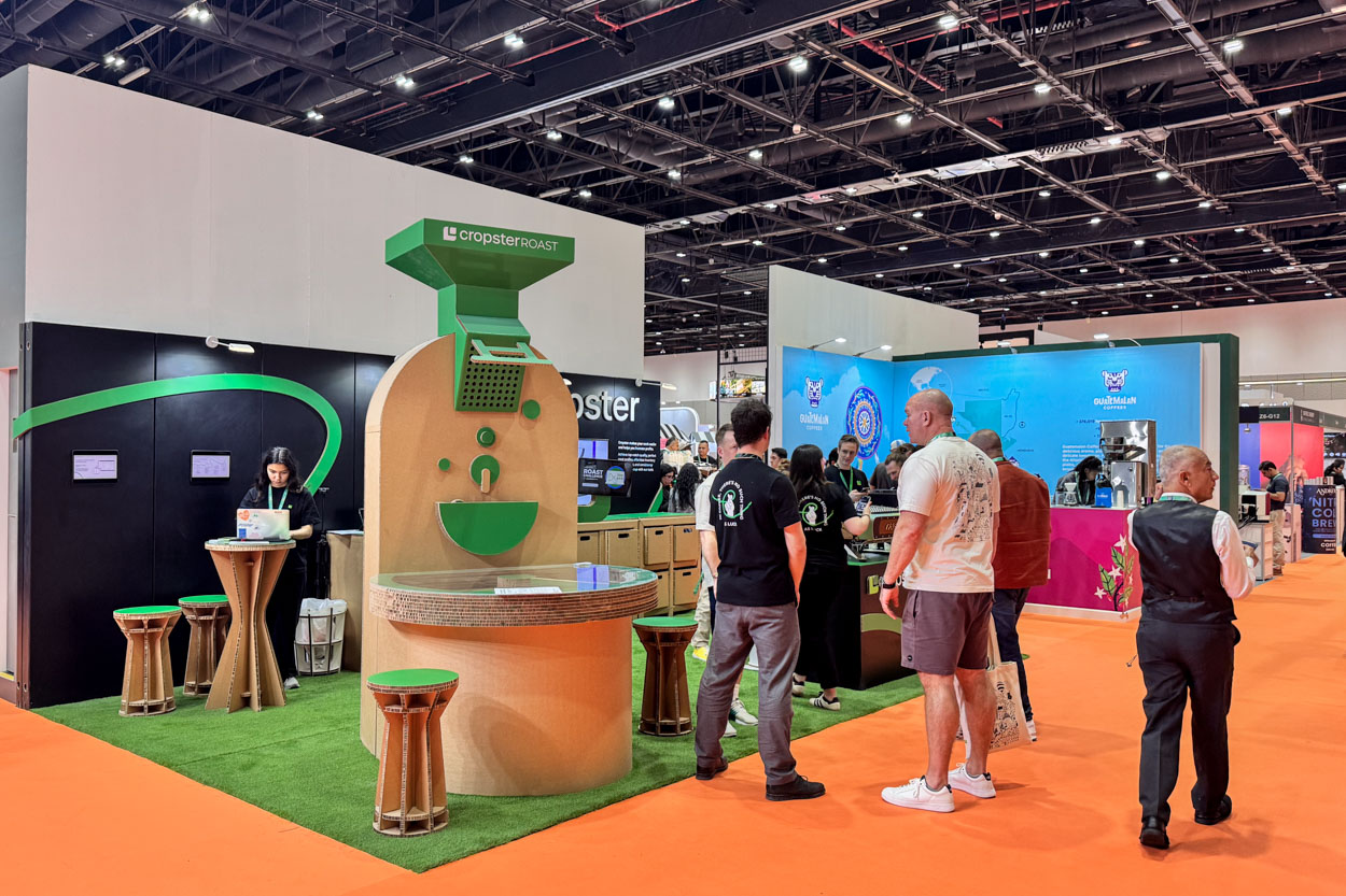Stand de Cropster en World of Coffee Dubai