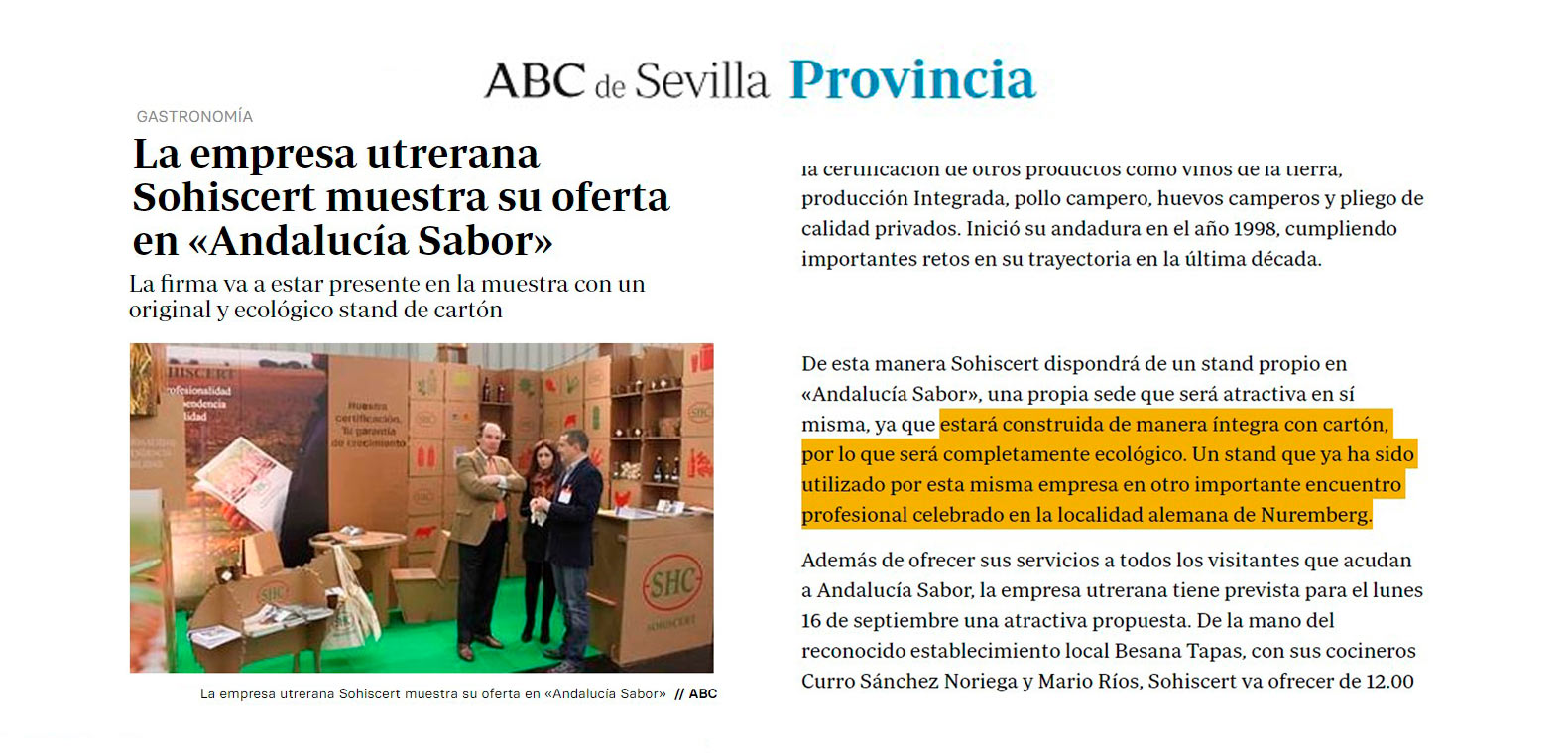 articulo referencia stand cartonlab abc