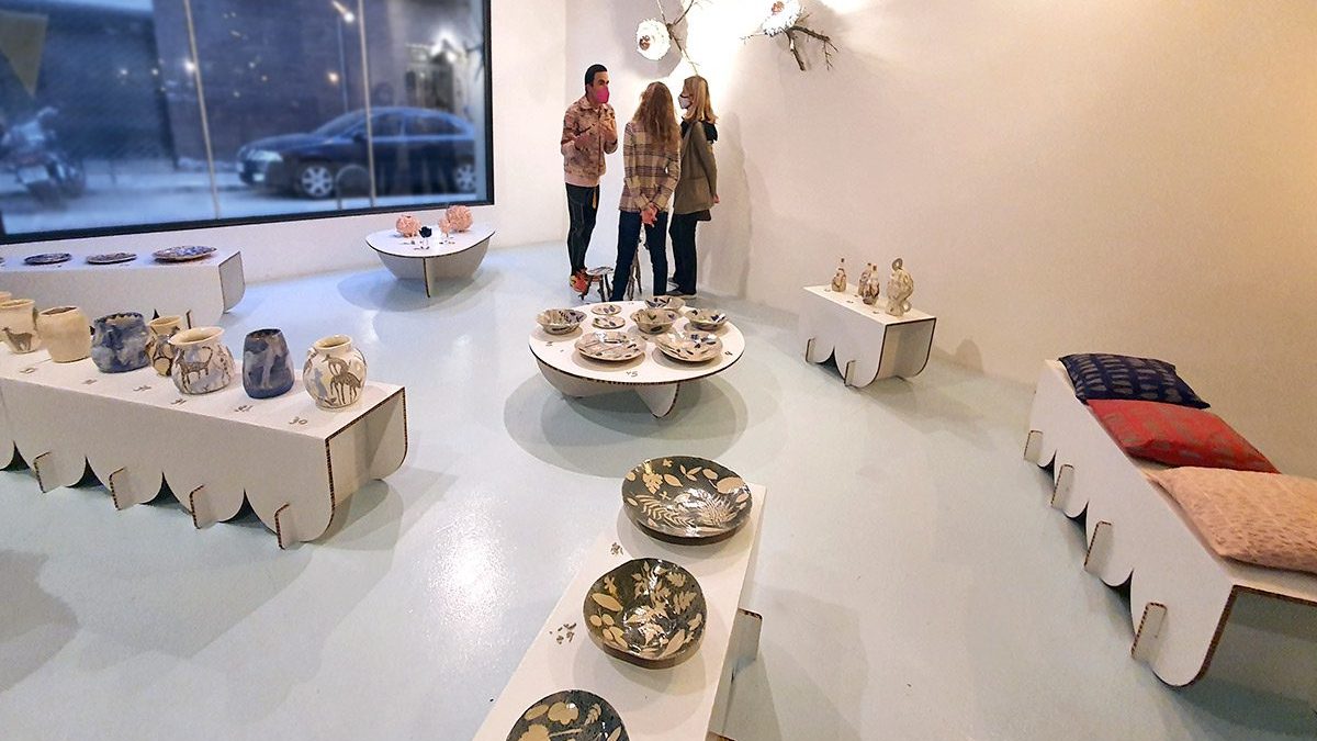 Imagen global de la distribución de la exposición.