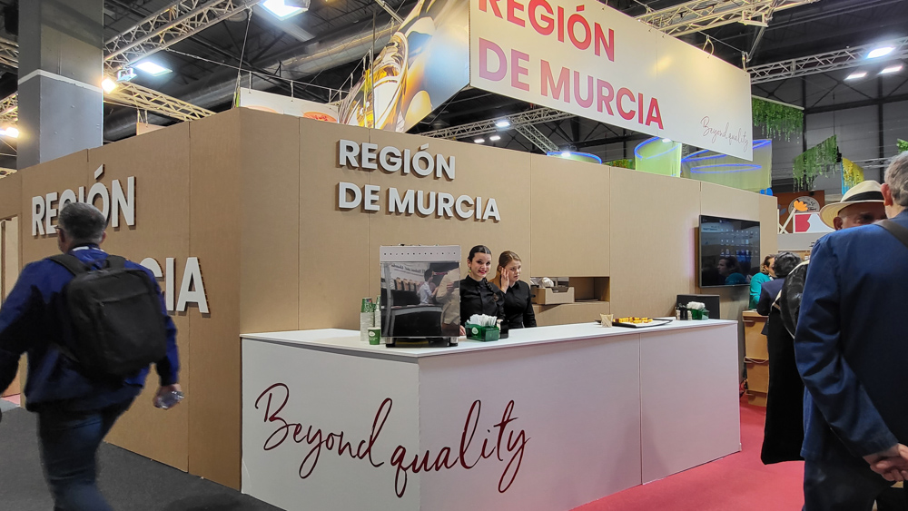 estand de la region de murcia en salon gourmets