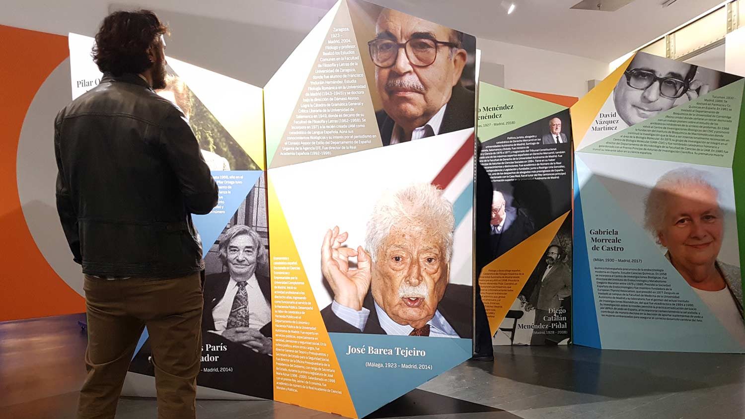 exposicion cibeles diseno paneles carton