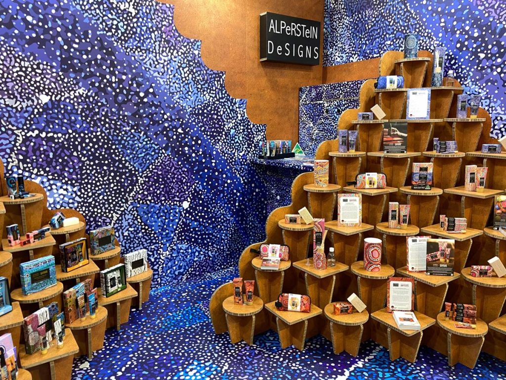 Productos expuestos en el stand para Maison et Object