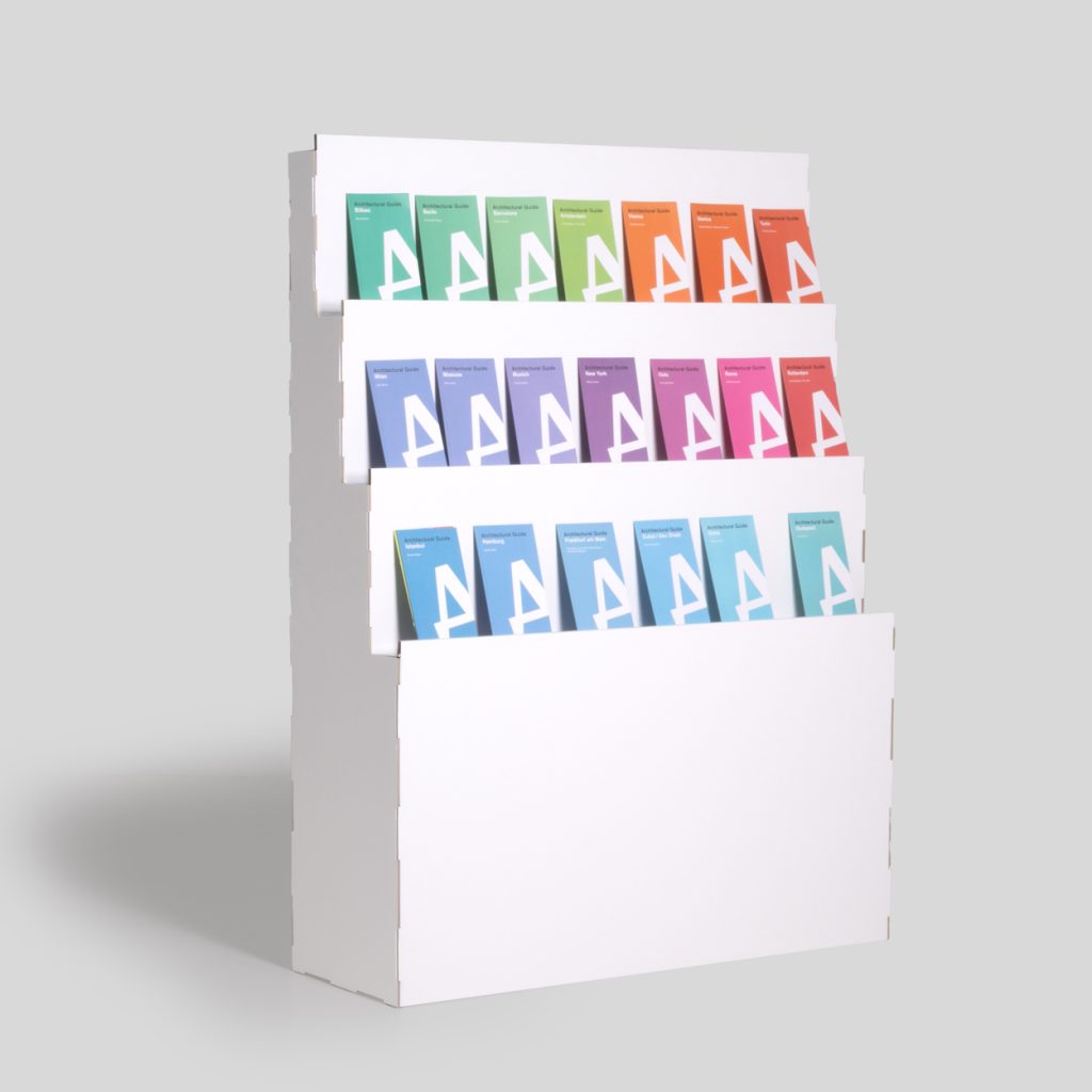 Mostrador de cartón a medida para Tienda Querini